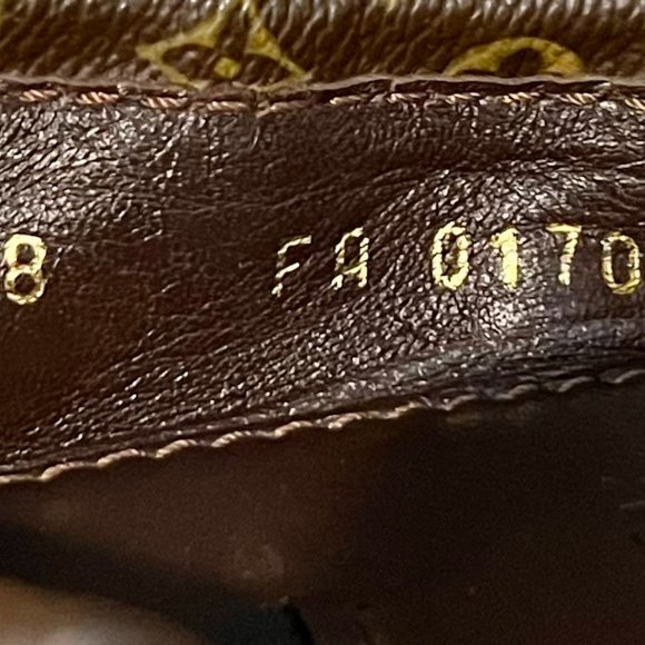 Louis Vuitton Brown Monogram Canvas Ballerina Flats Size Euro 38 Us 7. - Picture 6 of 6